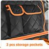 Dog Seat Cover Car Seat Cover for Pets 100%Waterproof Pet Seat Cover Hammock 600D Heavy Duty Scratch Proof Nonslip Durable Soft Pet Back Seat Covers