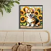Corgi-Peinture diamant foret rond-40*40cm