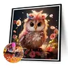 Owl-Full Square Diamond Painting(35x35cm)