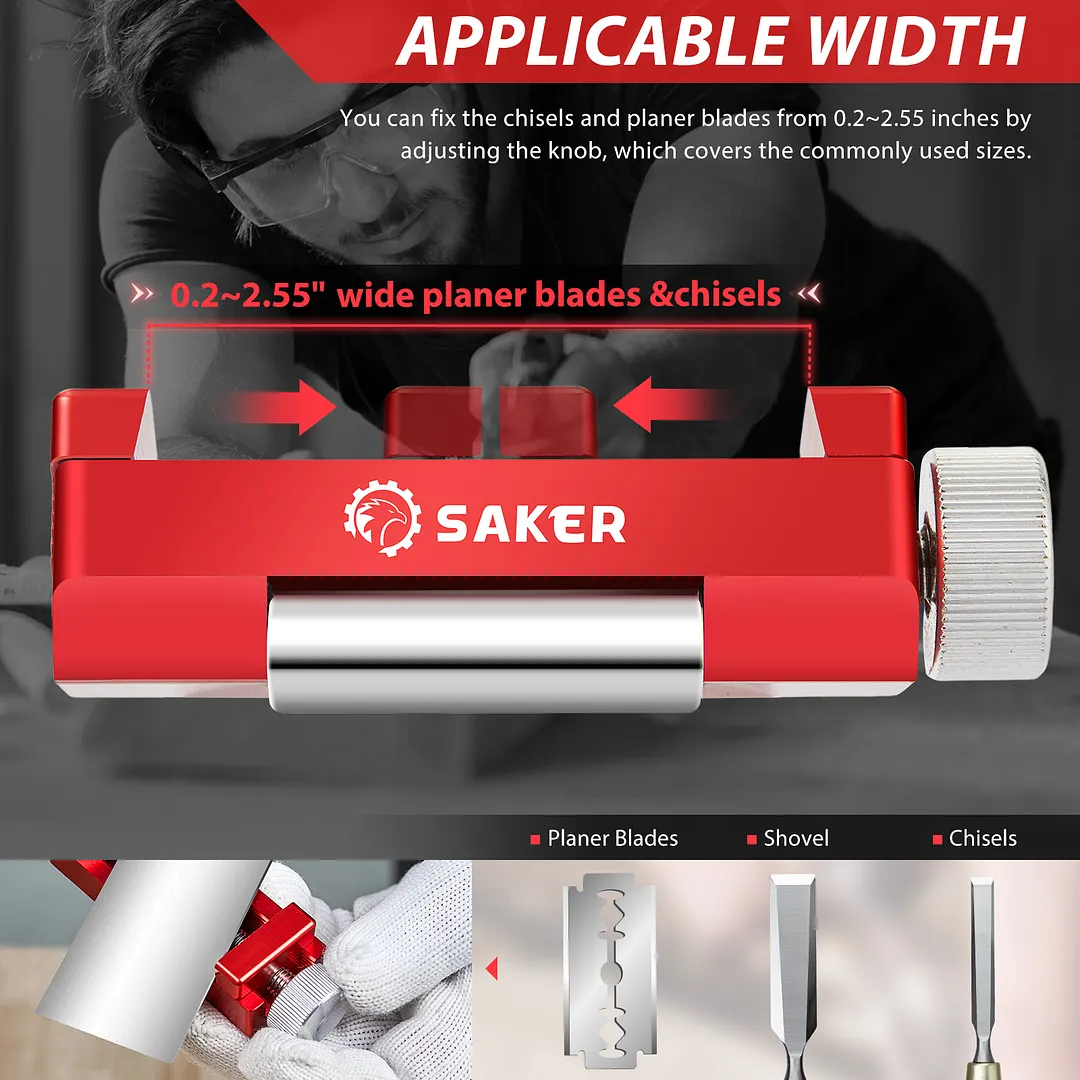 SAKER&reg; Honing Guide Tool (Upgraded Version)
