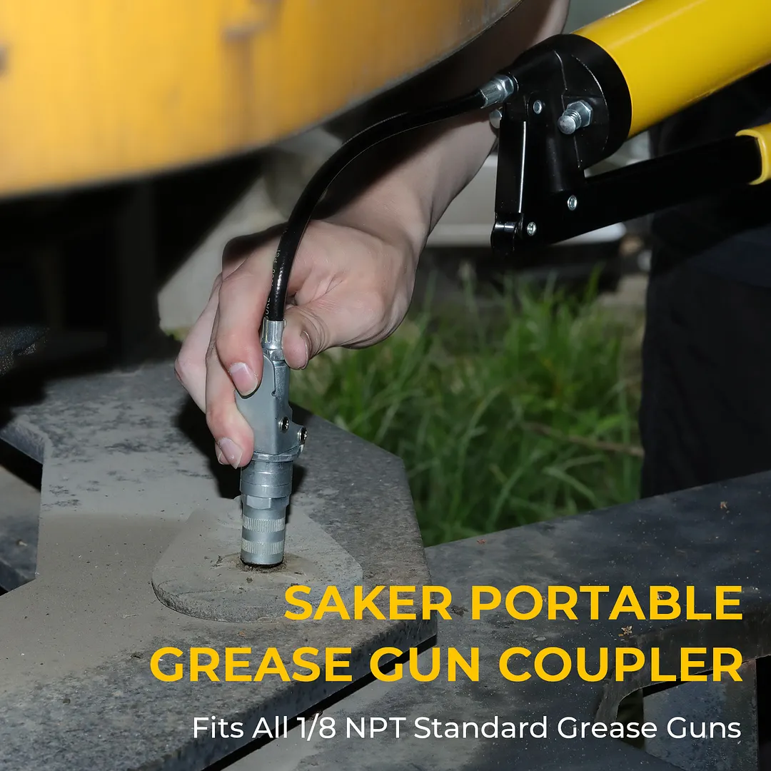 SAKER&reg; Grease Gun Coupler