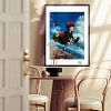 A3 & 4K Size Kiki & Jiji Decorative Painting - Kiki's Delivery Service Decoration Painting - HuangGua Studio