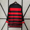 2024/2025 Long Sleeve Flamengo Home Soccer Shirt 1:1 Thai Quality