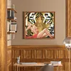 Tiger - 9CT Full Beaded Cross Stitch Kit(52x46cm)