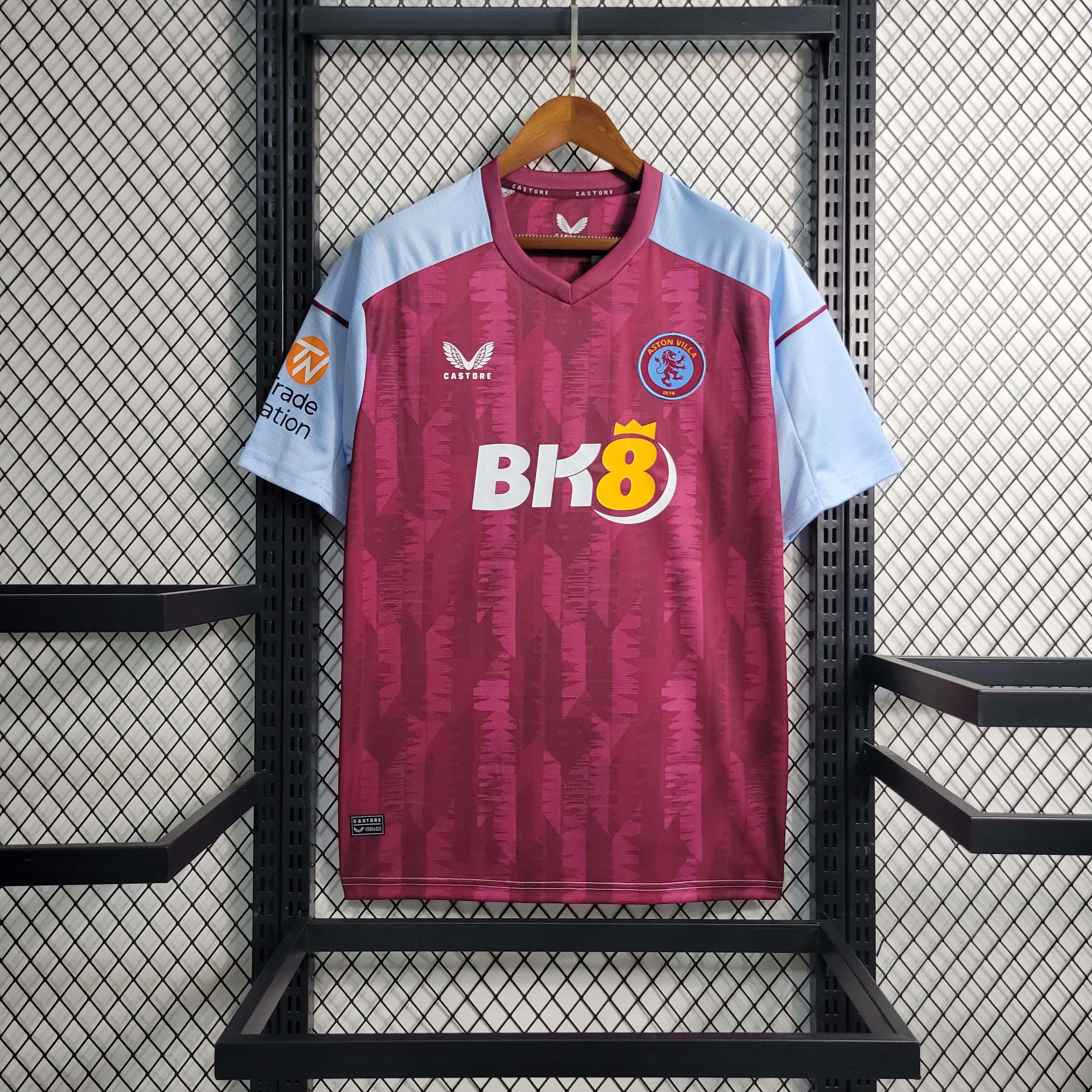2023-2024 Aston Villa Home Football Shirt 1:1 Thai Quality