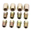 12Pcs 3/8 Inch-24 Threads Brake Line Fittings Assortment for 3/16 Inch Tube
