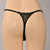 Men's Low Rise Adjustable Waist Sexy Lace Fashion Thong Seamless Breathable T-Pants