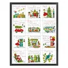 [Brand]Christmas Vacation - 14CT Stamped Cross Stitch - 36*47cm - Xmas