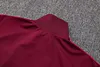 Joyfball 2025/2026 Bayern Munich Long Zipped Jacket Maroon Retro version Football Jersey 1:1 Thai Quality 
