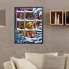 >SALE<5D DIY Full Round Drill Diamond Painting Dog Kit Home Decoration 30x40cm