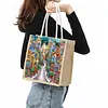 Diamond Painting Shopping Bag 5D Gem Dots Art Commute Bag Kit
