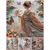 Multistyle Beaut&eacute; Japonaise - Peinture Diamant Ronde - 40 X 40 CM
