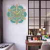 Diamond Painting Mandala Pendant Clock