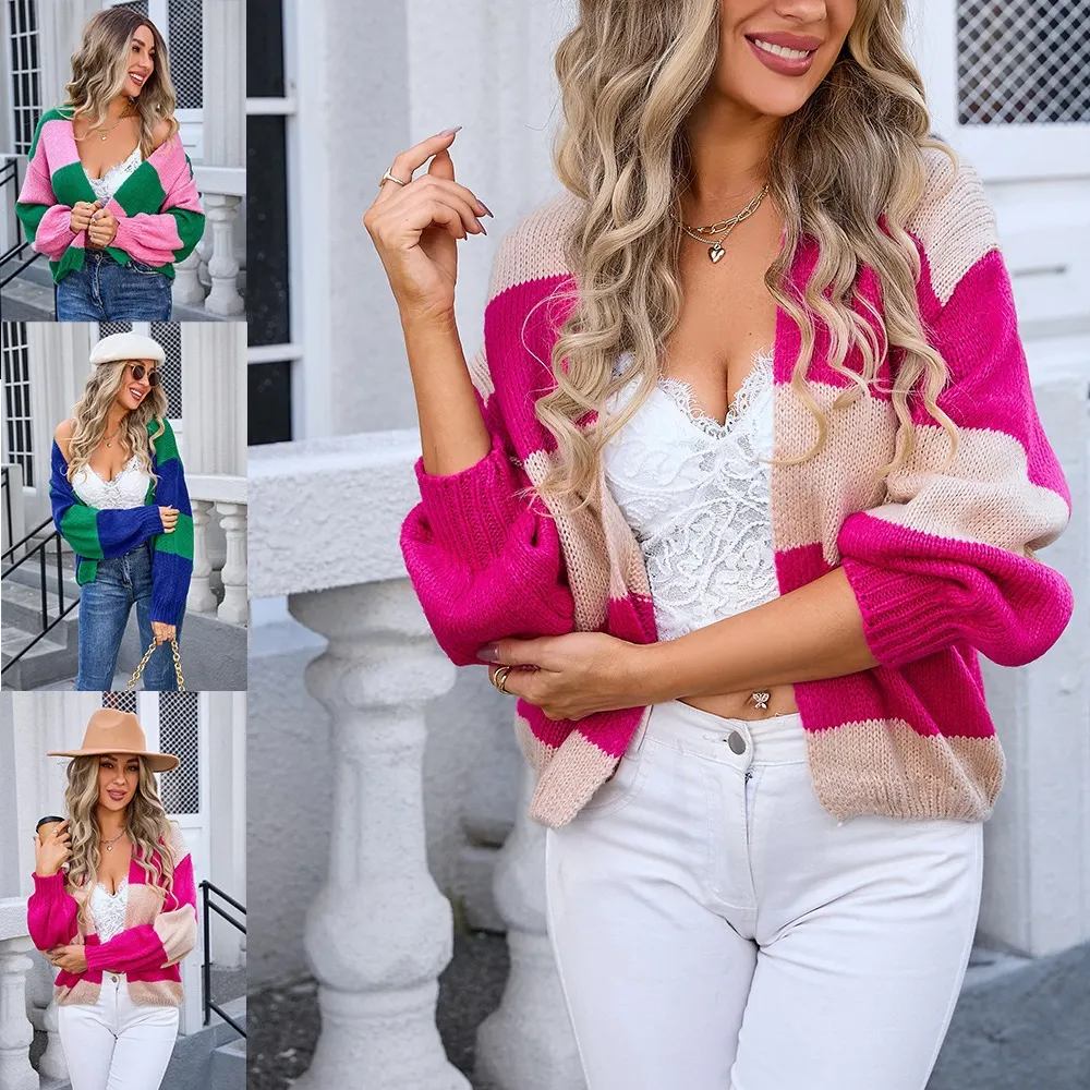 Athvotar Athvotar Hooded Knitted Cardigan Women's Long Sweater Women's Coat In The Autumn And Winter Of 2025