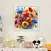 Poppy-11CT Counted Cross Stitch Kit(40x40cm)