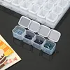 28 Lattices Transparent Container Diamond Painting Accessories Storage Box DIY Diamond Art Accessories