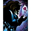 Magic Rose - 11CT Stamped Cross Stitch - 40*50cm - Disney Halloween