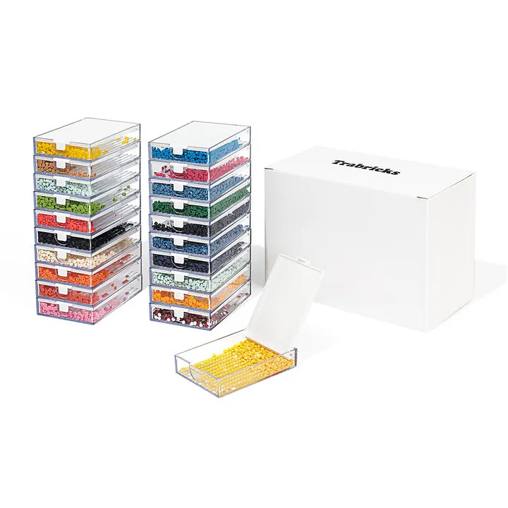 Trabricks Diamond Painting Drills Storage Tray Bead Container