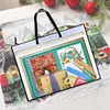 Cross Stitch Canvas Storage Bag