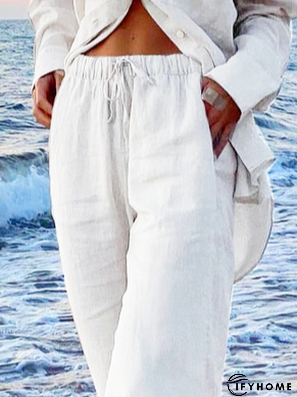 Cotton Casual Loosen Casual Pants | IFYHOME