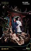 Licensed Yuji Itadori & Ryomen Sukuna - Jujutsu Kaisen Resin Statue - Unique Art Studios