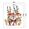 Santa-14CT Counted Cross Stitch Kit(26*28cm)