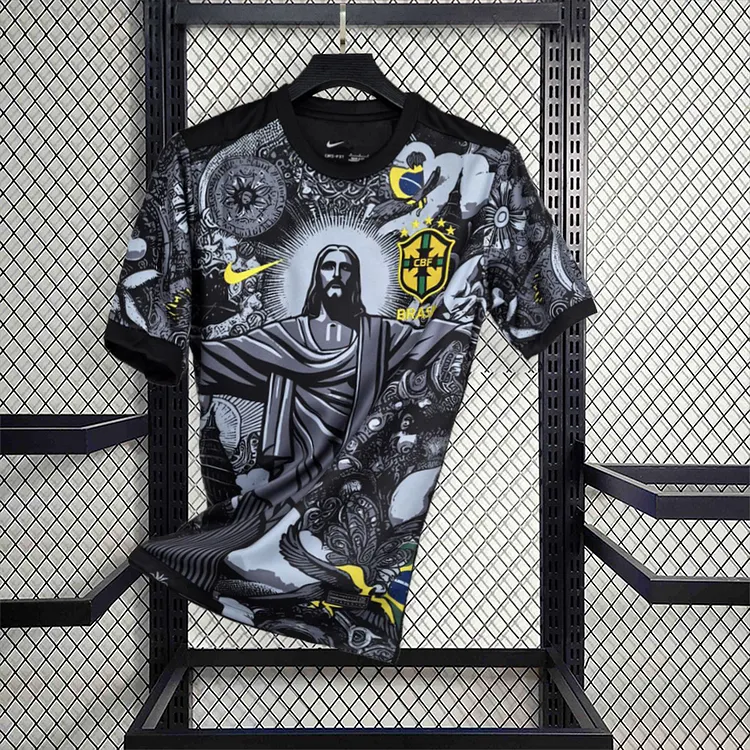 Brazil 2025 Jesus Special Edition Jersey 