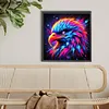 Diamond Painting -DIY Round Drill Colorful Eagle(40*40CM)