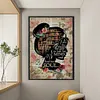 Book Girl-11CT Stamped/Counted Cross Stitch 45*65cm/17.72*25.59in (Big Size)