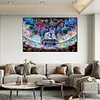 （Big Size）Disney Cartoon-Full Round Diamond Painting 80*50CM