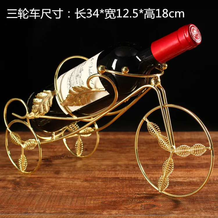 Athvotar Style Wine Cabinet Red Wine Rack Furnishings European Wine Shelf Bar KTV Iron Red Wine Display Rack