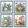 (US Local)4Pack Goblin-Special Shaped Diamond Painting Kit(30x30cm)