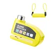 Motorcycle Lock With Alarm|110dB Alarm Sound Disc Brake Lock,Motorcycle Lock Accessories|Waterproof Brake Lock,For Electric Cars,Motorcycle,Moped,Dirt Bike,Road Bikes,Scooter