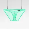 Men's Briefs Ultra-thin Transparent Bulge Pouch Underwear Sexy Low Rise Breathable Panties