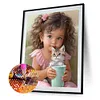 Diamond Painting -DIY Round Drill Sweet Girl Cat