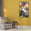 Diamond Painting -DIY Round Drill Golden Leaf Lotus(40x75cm)