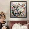 Diamond Painting-DIY Crystal Rhinestone Butterfly Flower