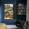 (US Local)Countryside - Flower Special Shaped Diamond Painting Kit(85*45cm)