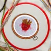 (US Local)Round Embroidery Hoops Circle Cross Stitch Hoop Ring for Quilting Stitching
