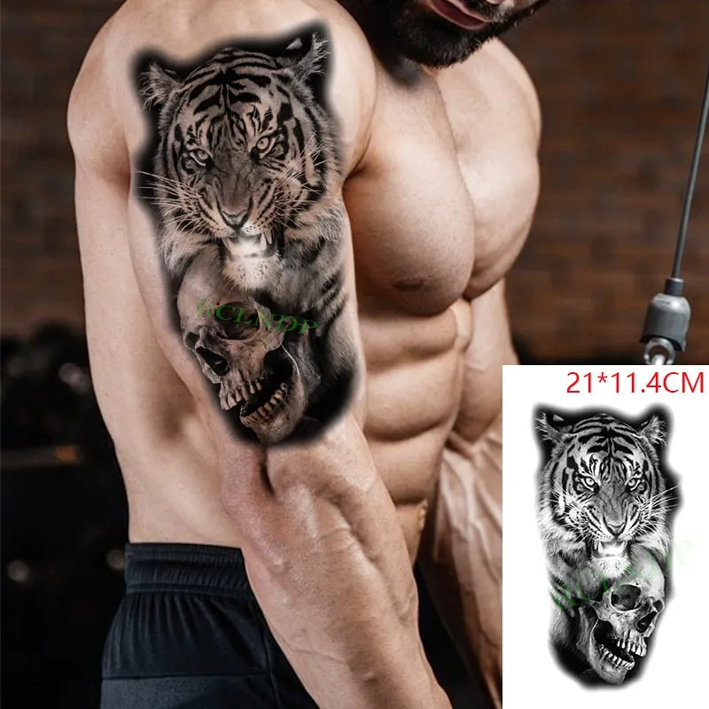 Waterproof Temporary Tattoo Sticker protector of Ancient Egypt Egyptian totem Anubis fake tatto flash tatoo for men women girl