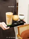 3-Slots Acrylic Camping Cup Holder Desktop Cup Holder for Outdoor Camping Hiking