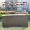 [US Local Warehouse] 2 Pack Shade Sail Poles 10FT Outdoor Sun Shade Poles 2.8in Diameter Heavy Duty Metal Post for Deck Patio Outside Backyard
