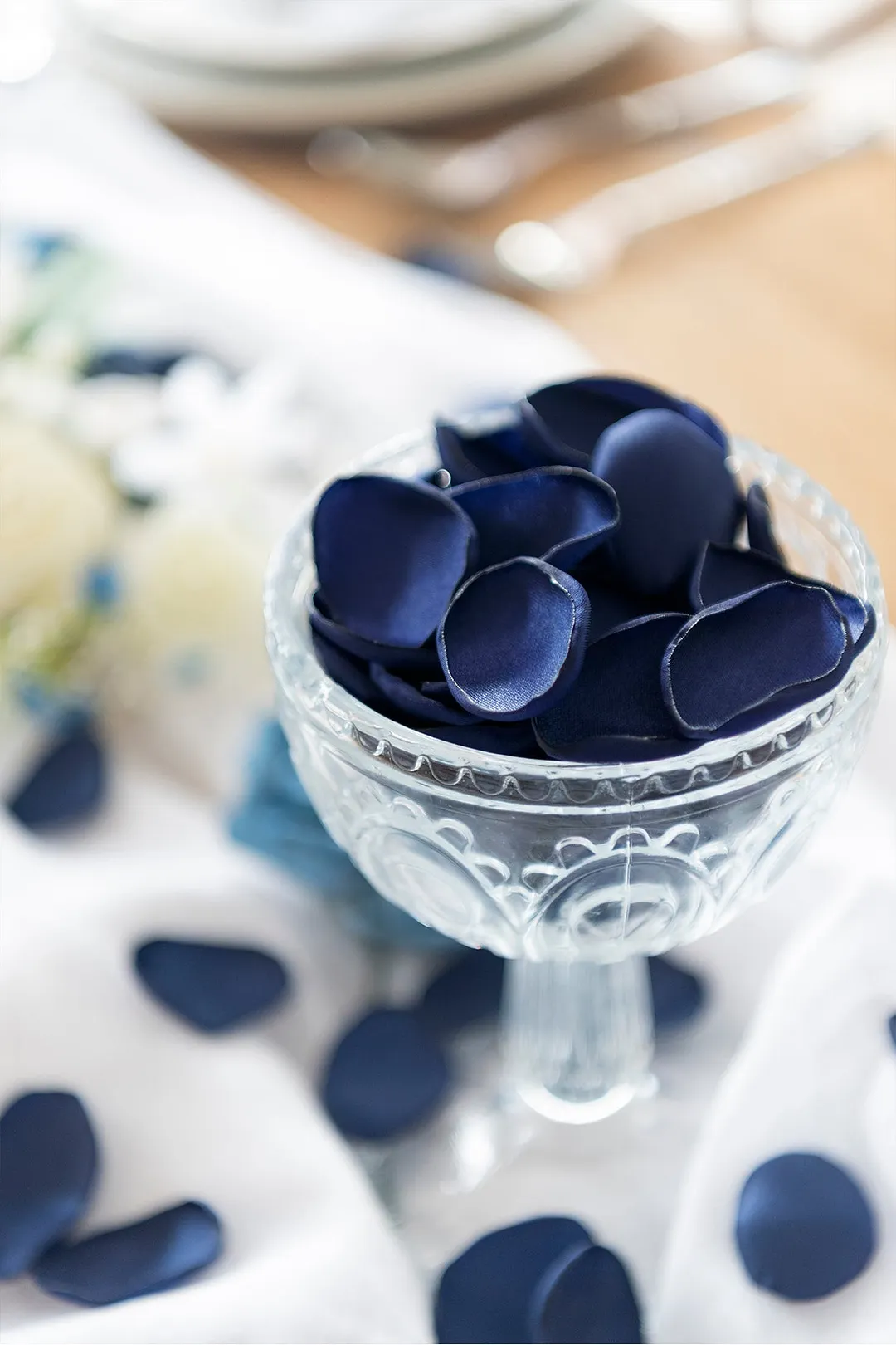 Silk Rose Petals