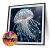 Diamond Painting -DIY Round Drill Jellyfish(40x40cm)