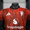 2025/2026 Player Version Manchester United Special Edition Red-Black Football Shirt 1:1 Thai Quality