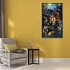 Diamond Painting -DIY Round Drill Forest Animals(40X70CM)
