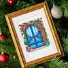 12pcs 5D DIY Full Square Drill Partial AB Drill Diamond Painting Garden Set 16x20cm