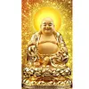 La Lumi&egrave;re De Bouddha Brille Partout Compl&egrave;te Rond Diamant Peinture 40X70CM