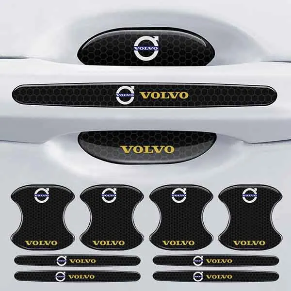 Carbon Fiber Car Door Handle Cup Cover (4PCS)
