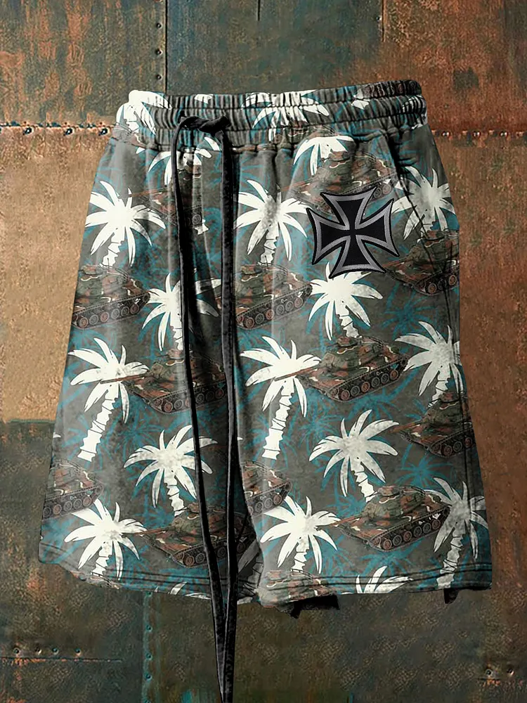 Herren Sch&uuml;tzen panzer Marder Print Shorts